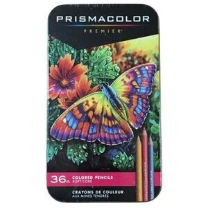 Prismacolor Premier Soft Core Colored Pencils 36 Count Mulitcolor